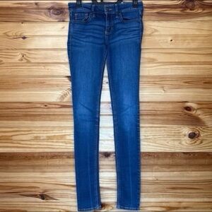 Y2K Hollister medium wash skinny jeans size 3 LONG